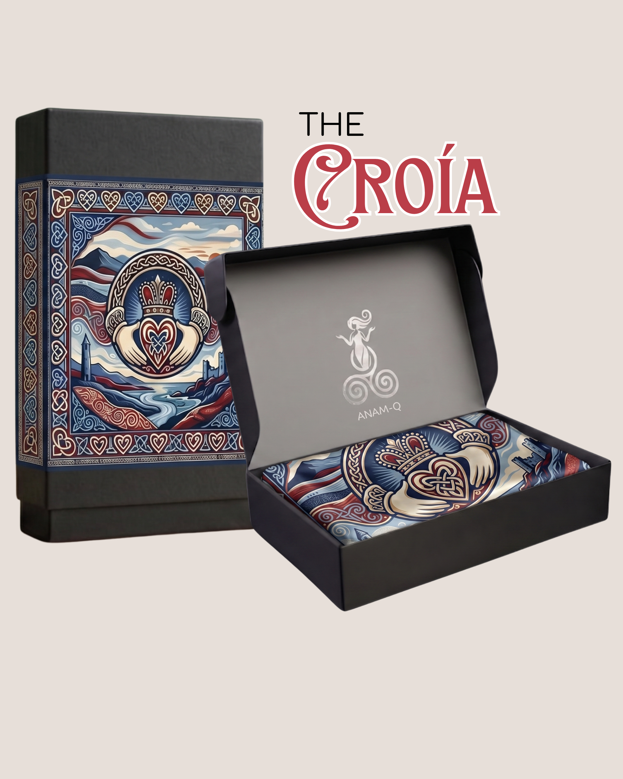 Das Seidentuch „Croía“