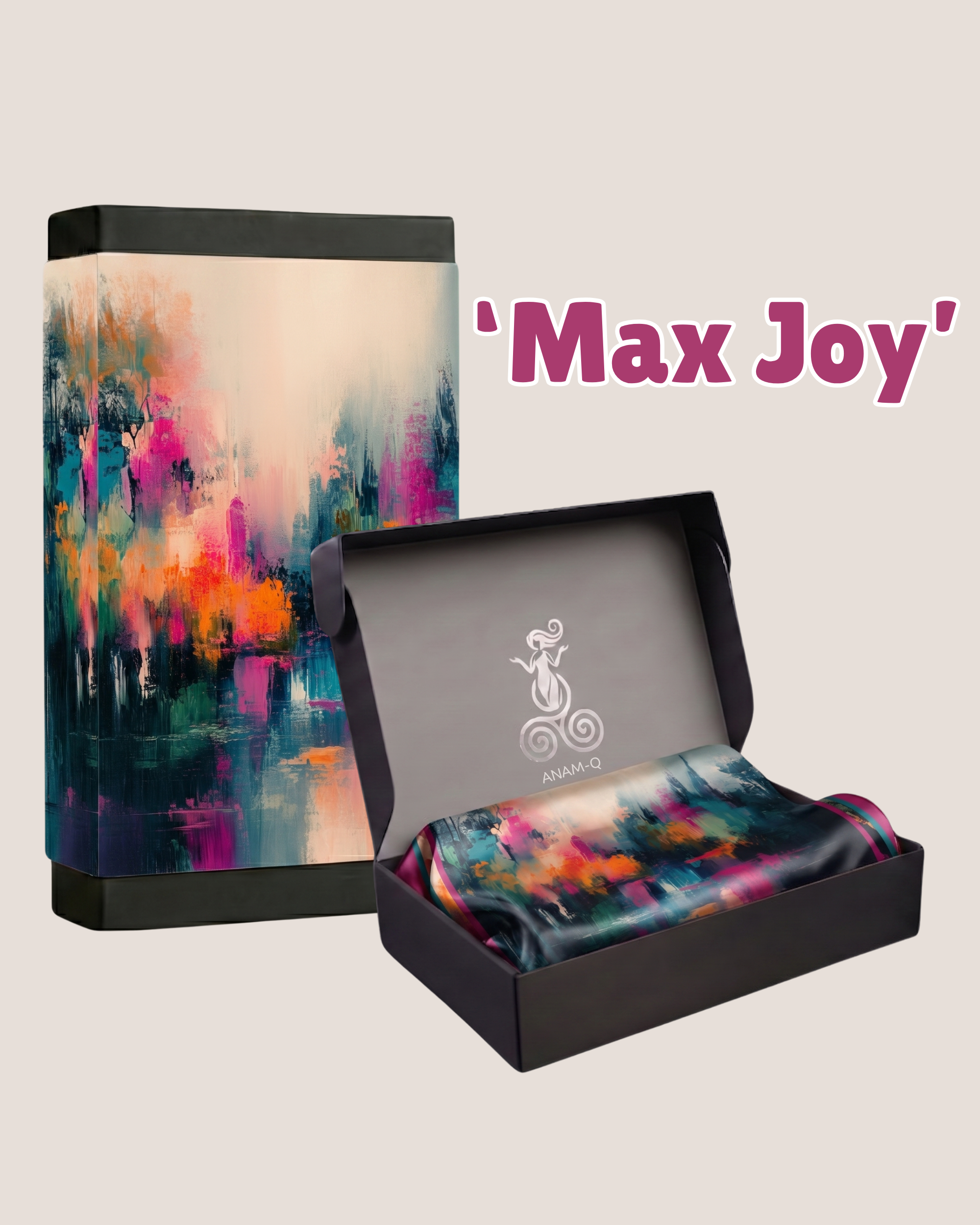 Das Seidentuch „Max Joy“