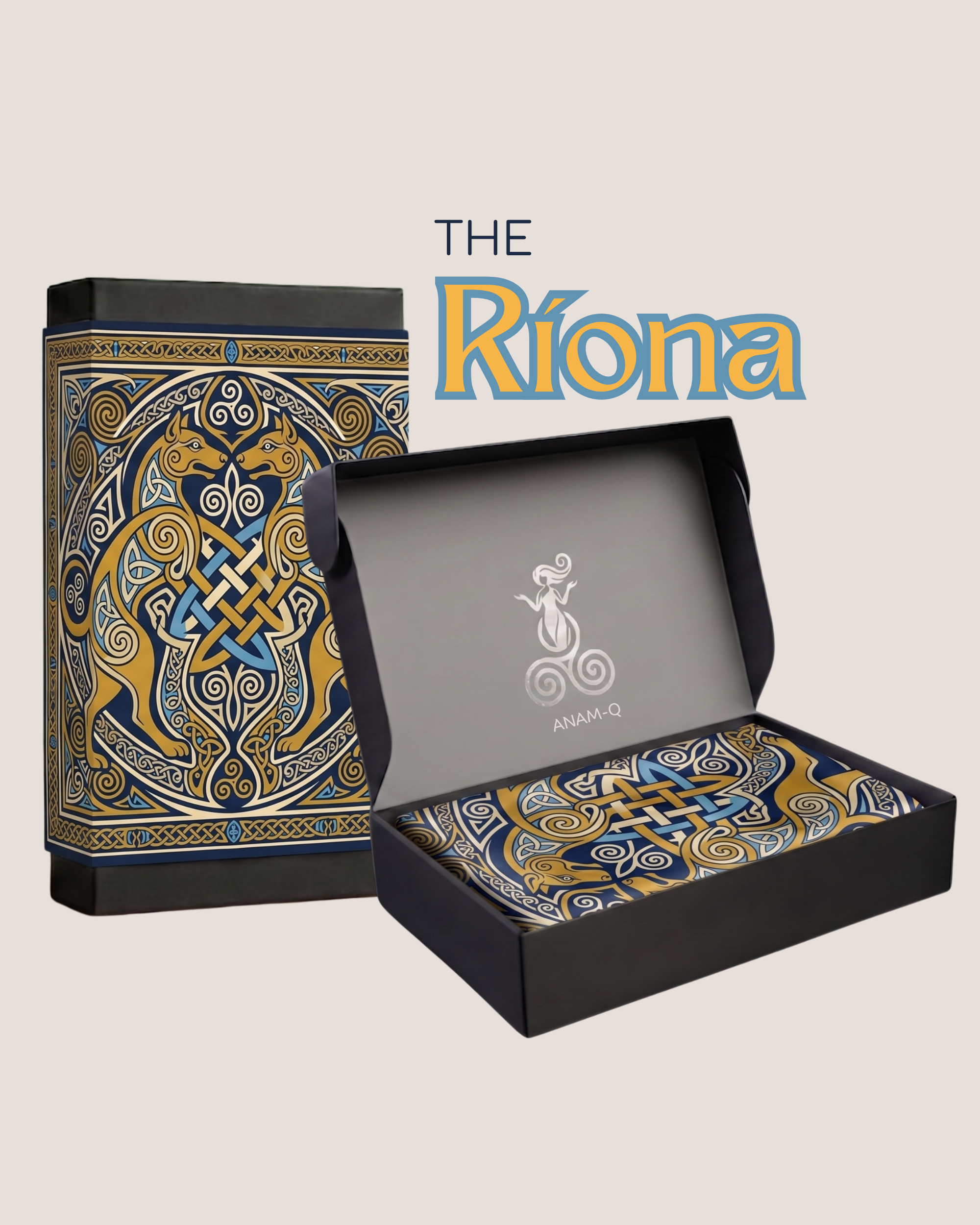 The 'Ríona' Silk Square