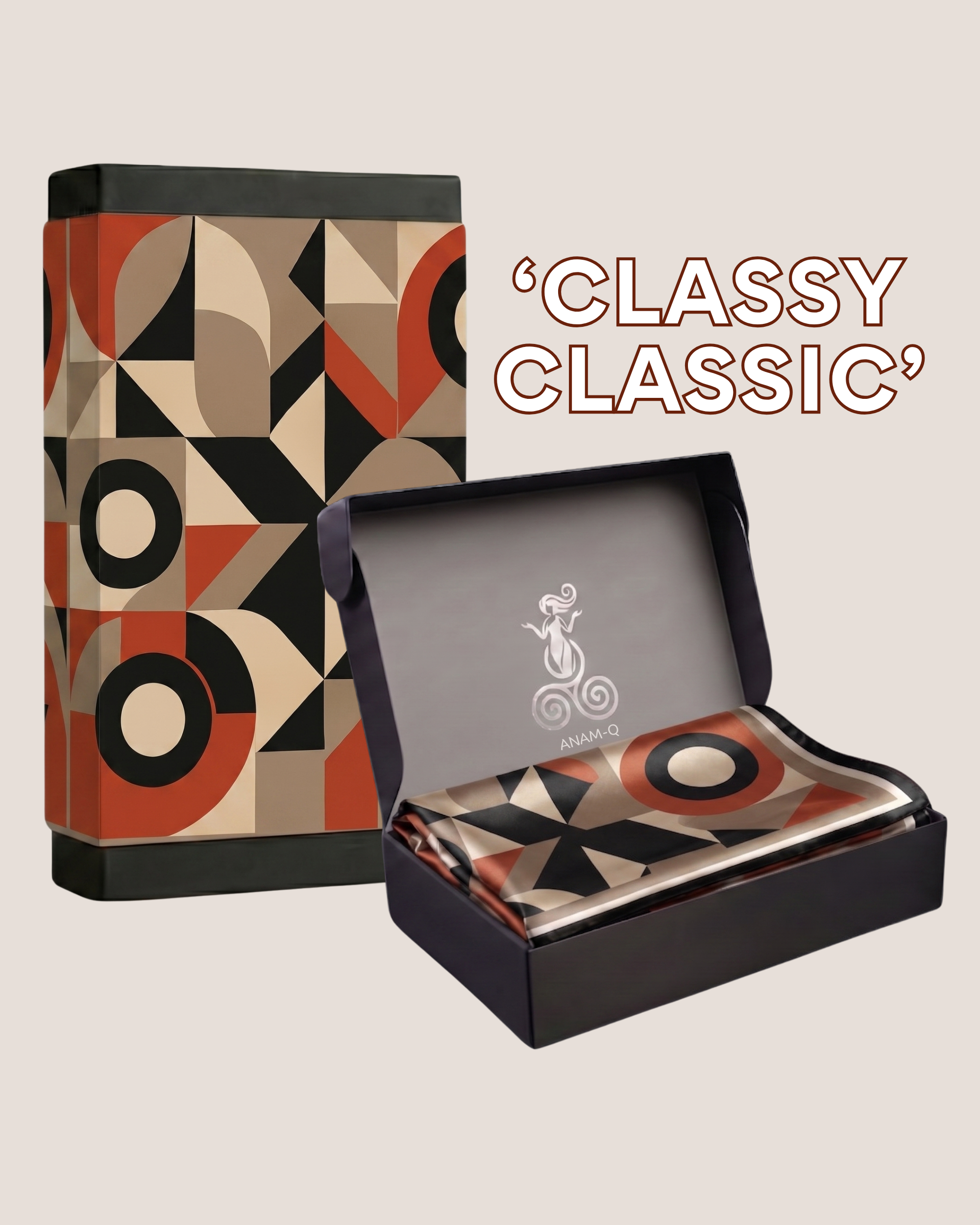 The 'Classy Classic' Silk Square