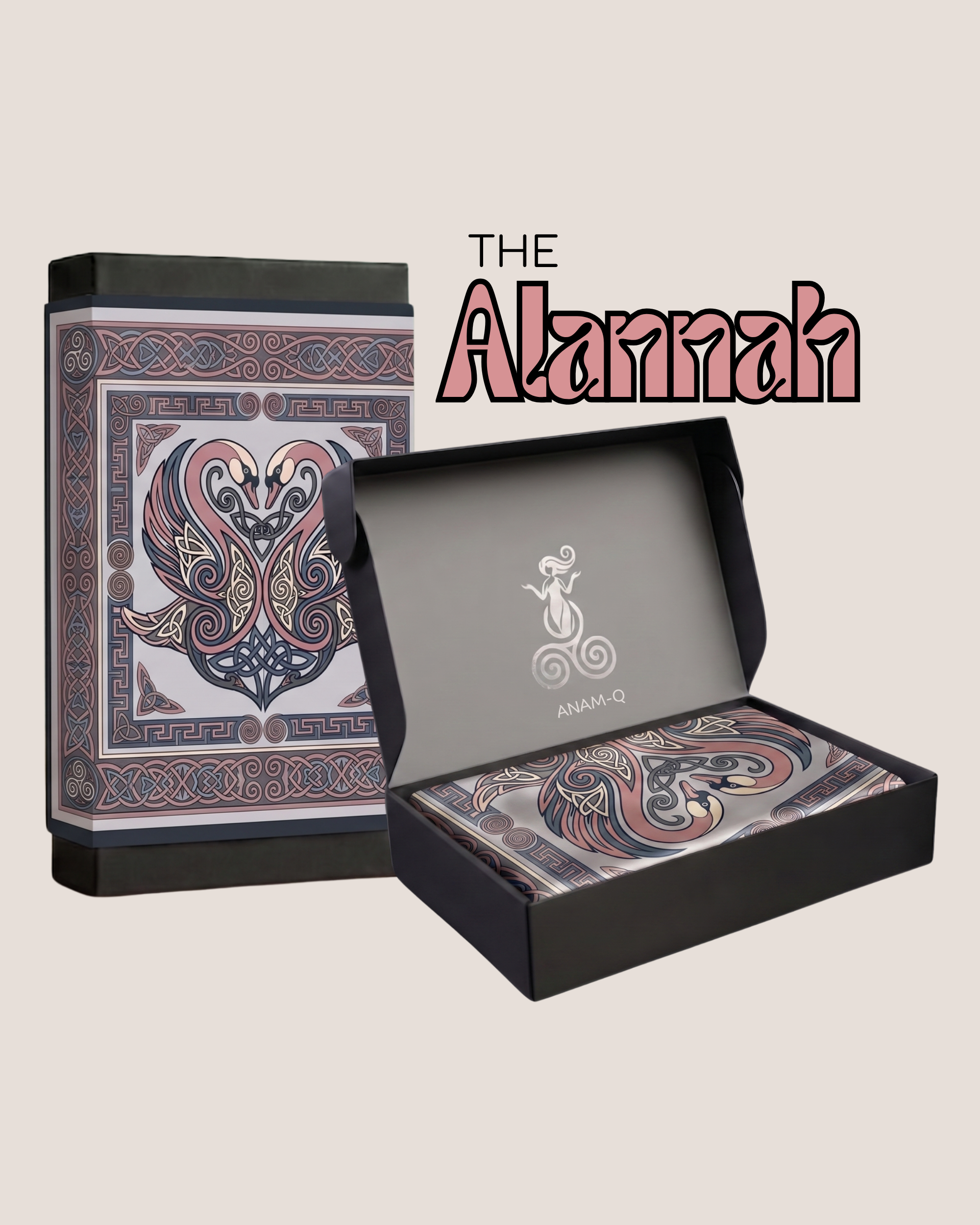Das Seidentuch „Alannah“