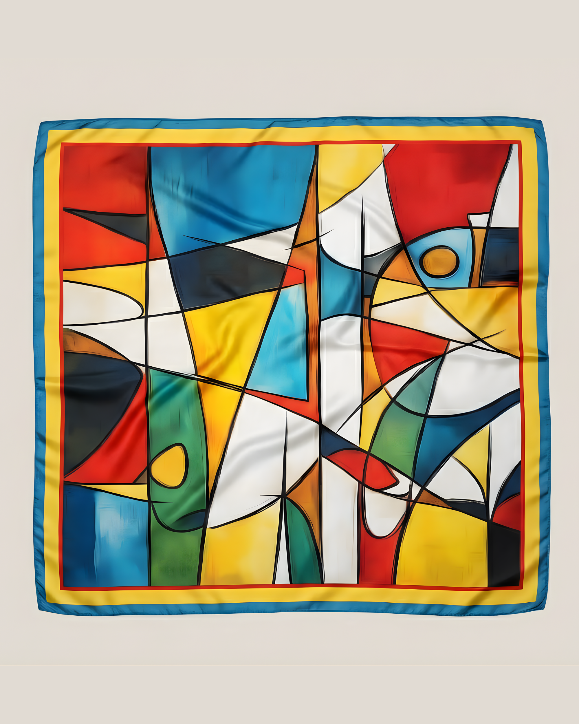 The 'Modern Vibe' Silk Square