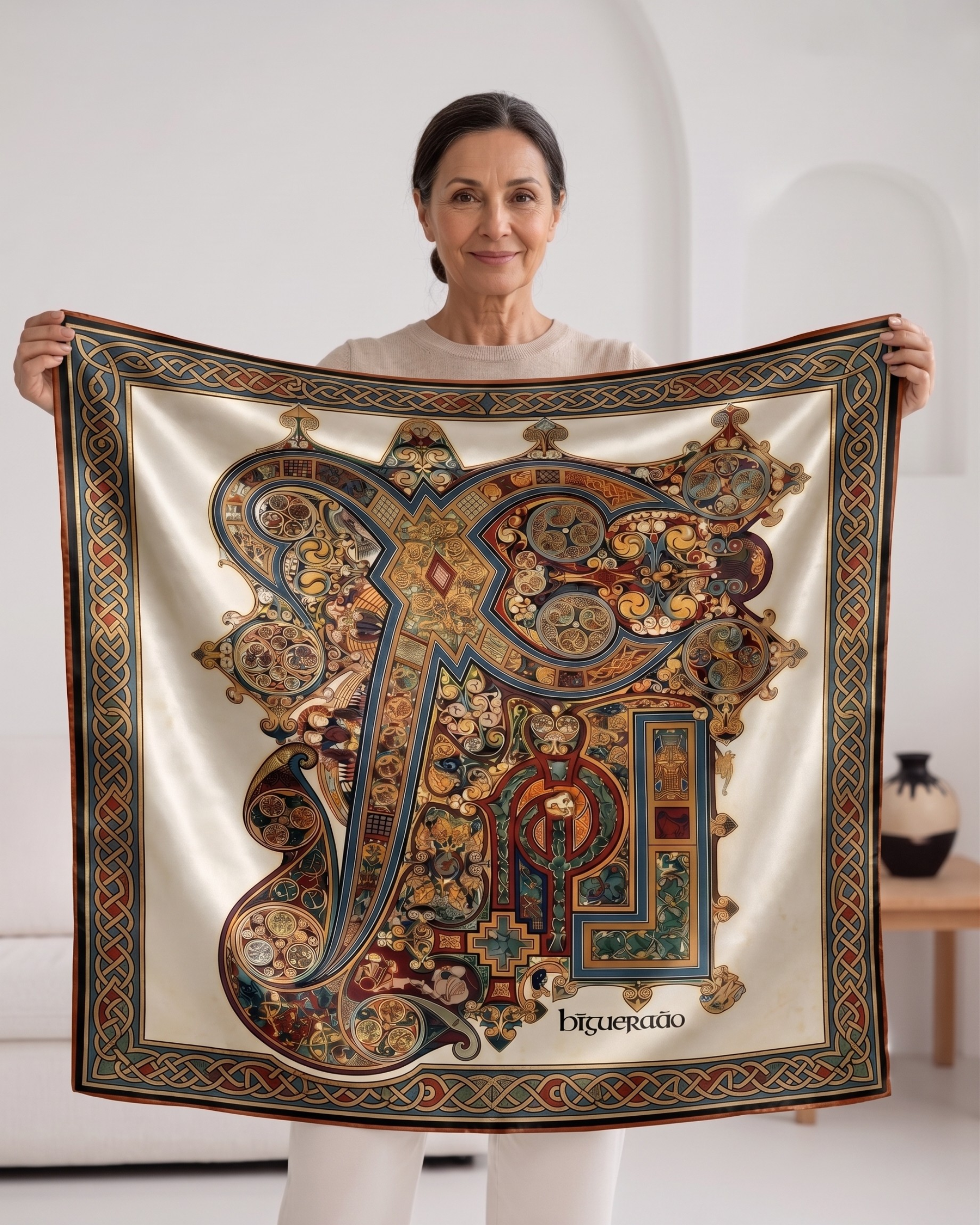 The 'Keela' Silk Square