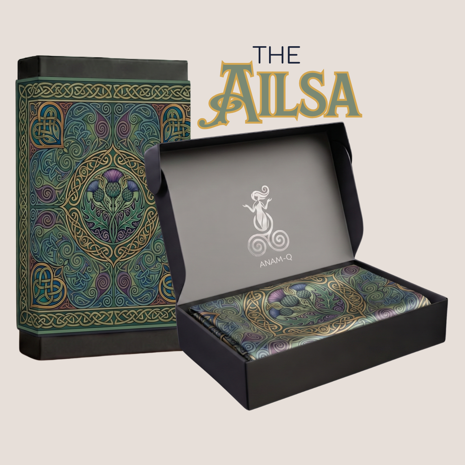 The 'Ailsa' Silk Square