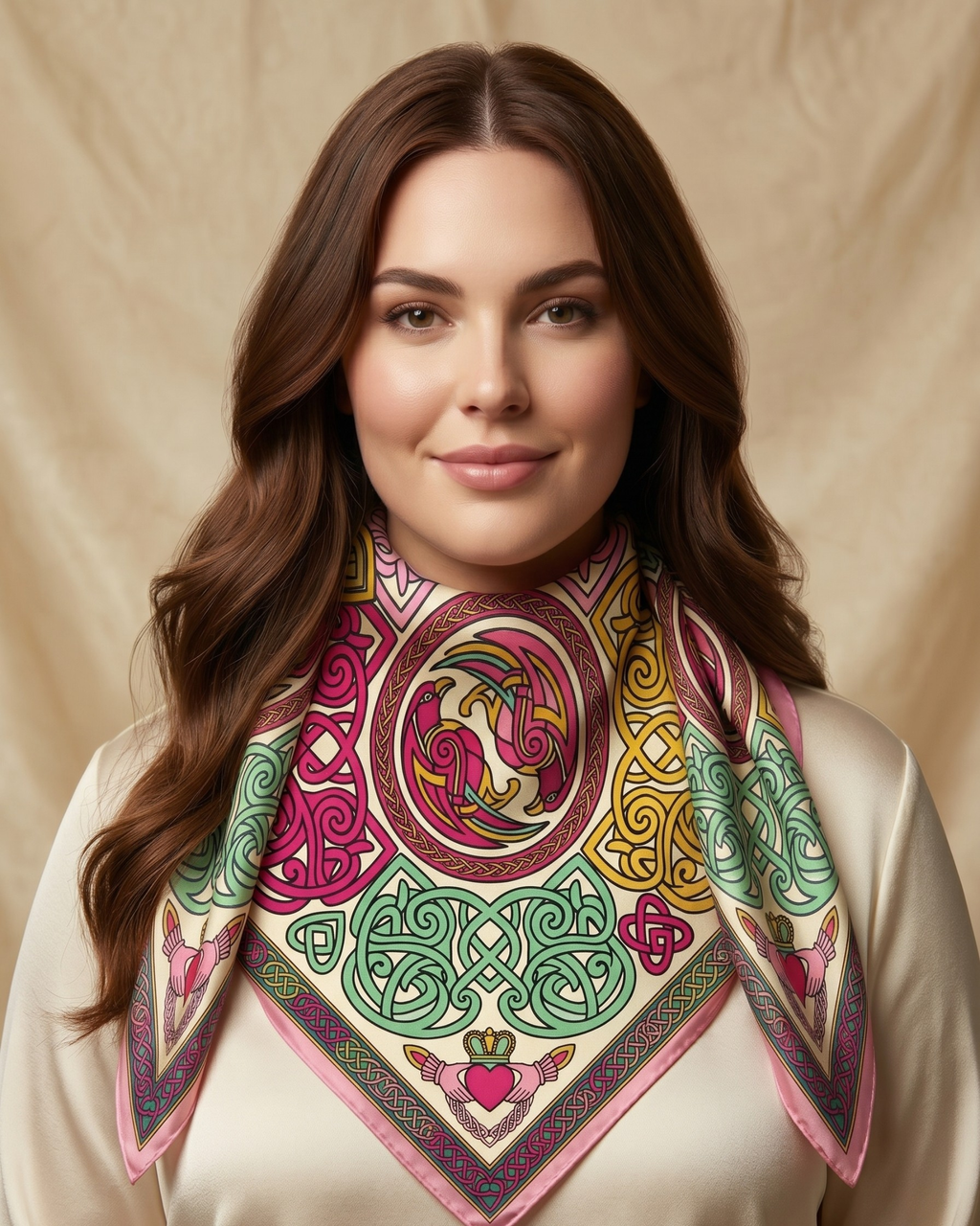 The 'Róisín' Silk Scarf