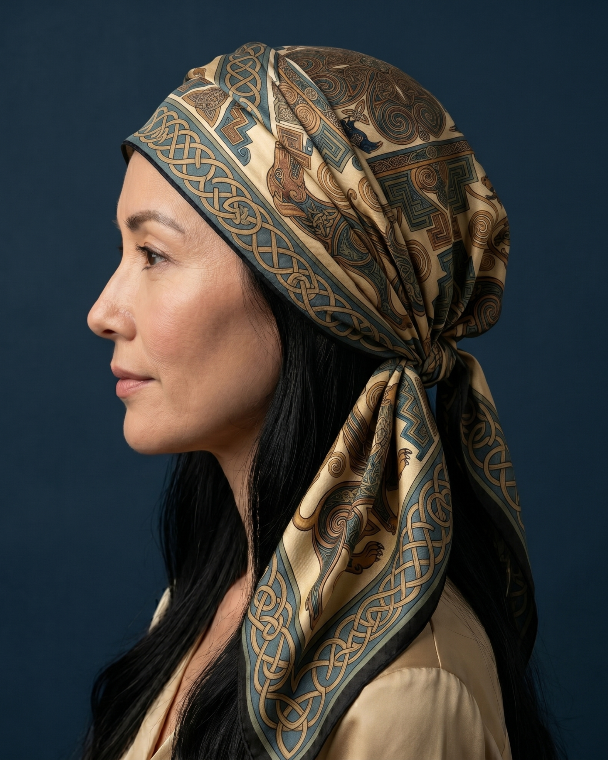 The 'Nessa' Silk Scarf
