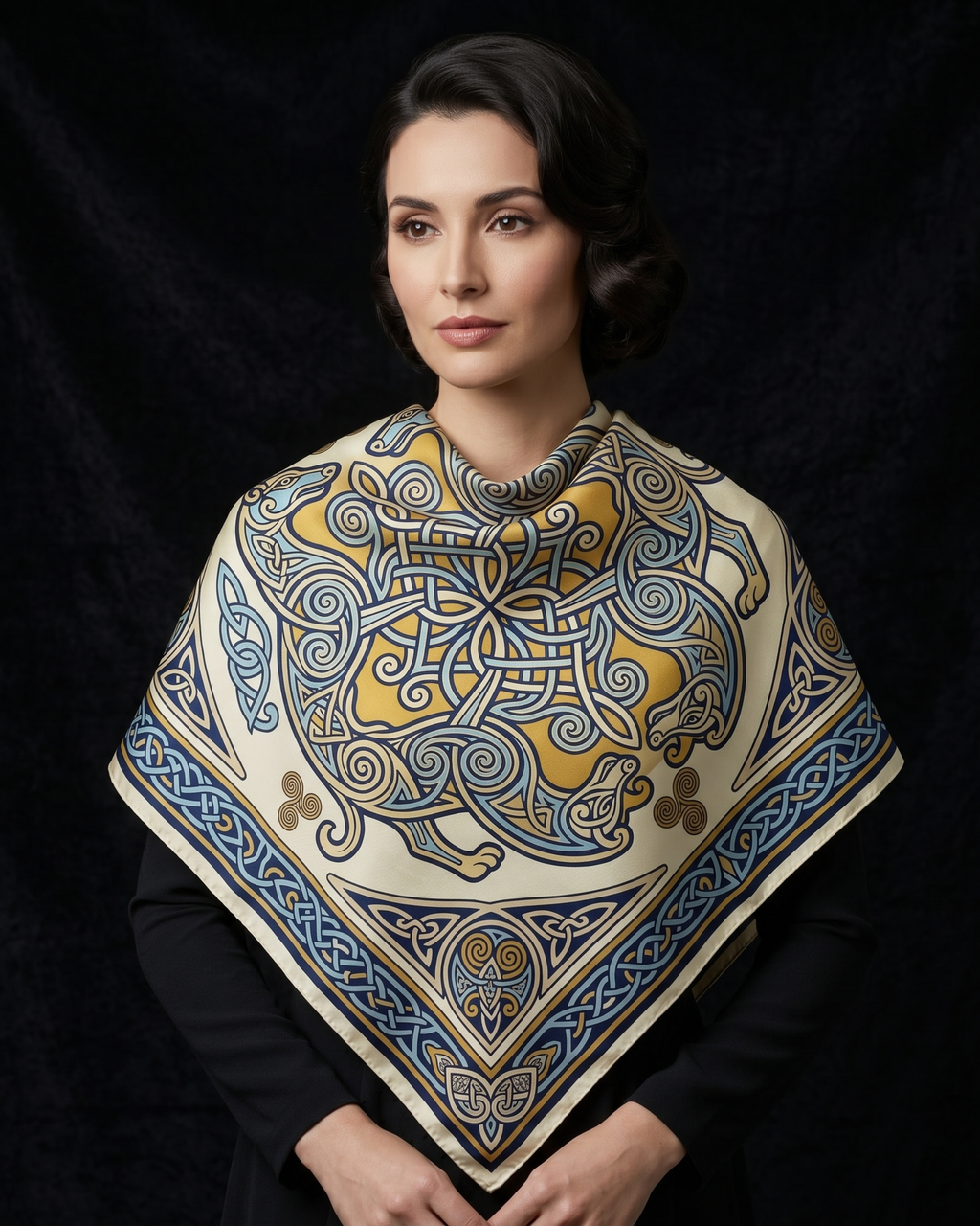 The 'Fiadh' Silk Scarf