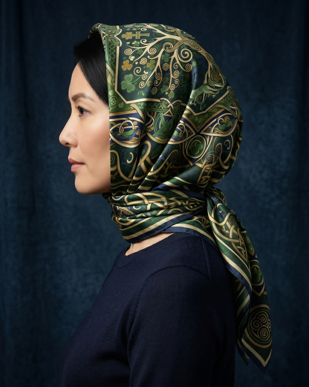 The 'Dairine' Silk Scarf