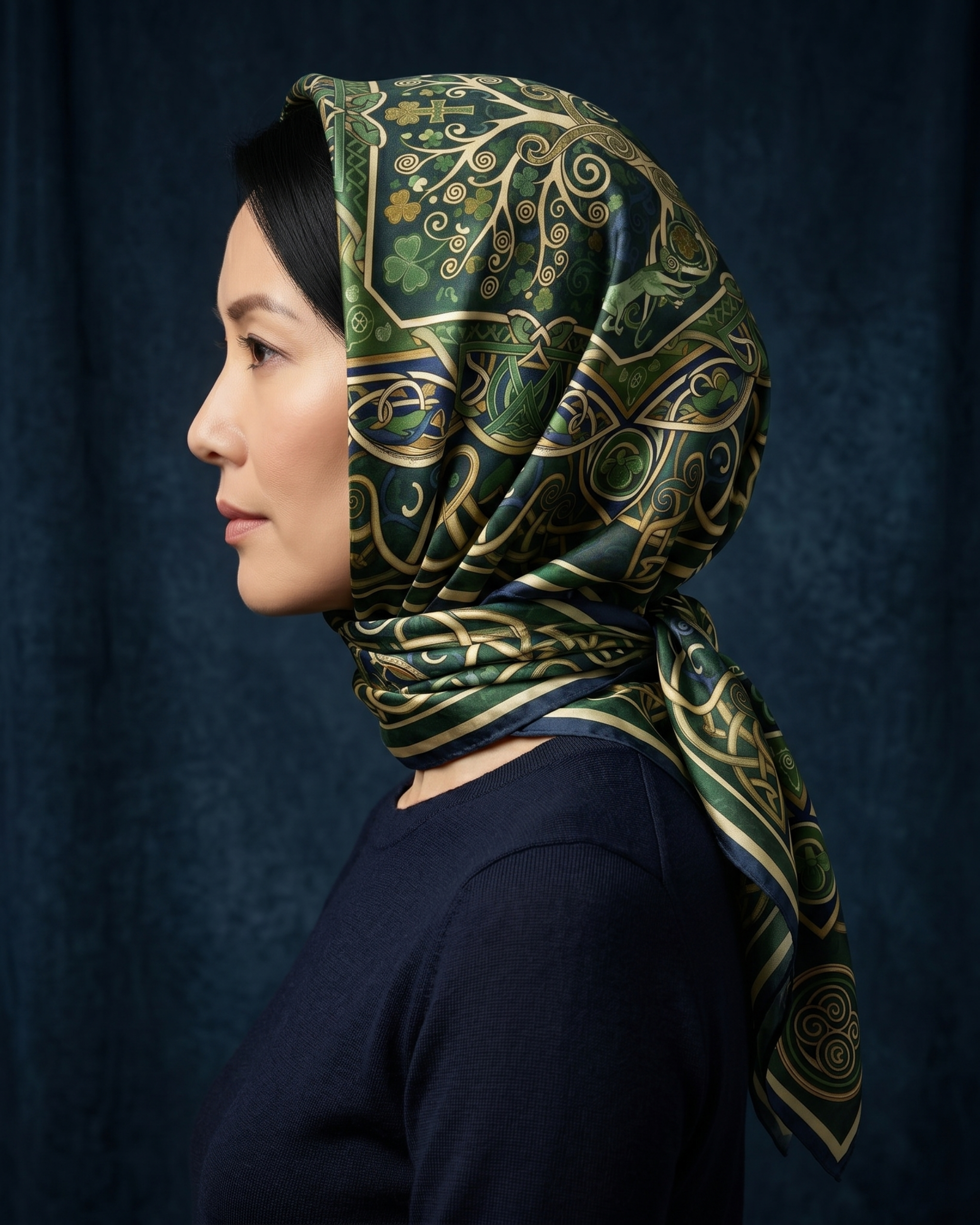 The 'Dairine' Silk Square