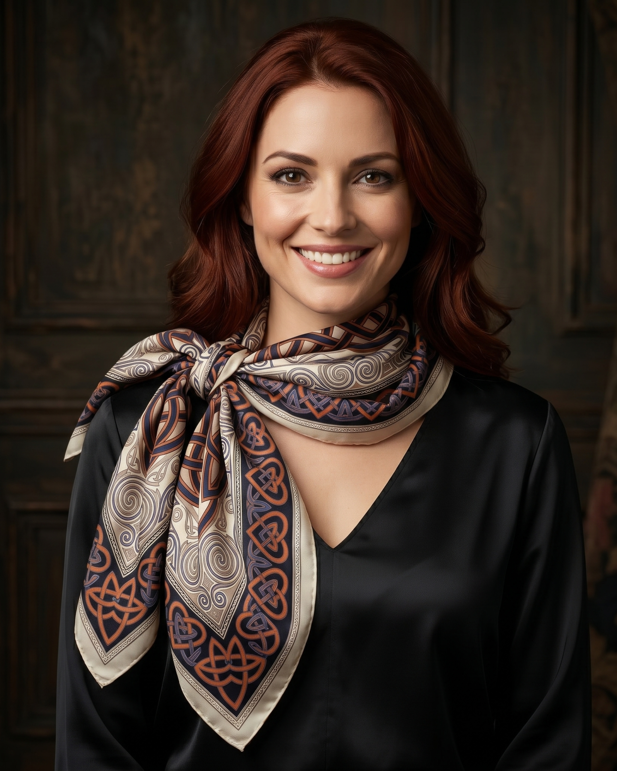 The 'Briana' Silk Square