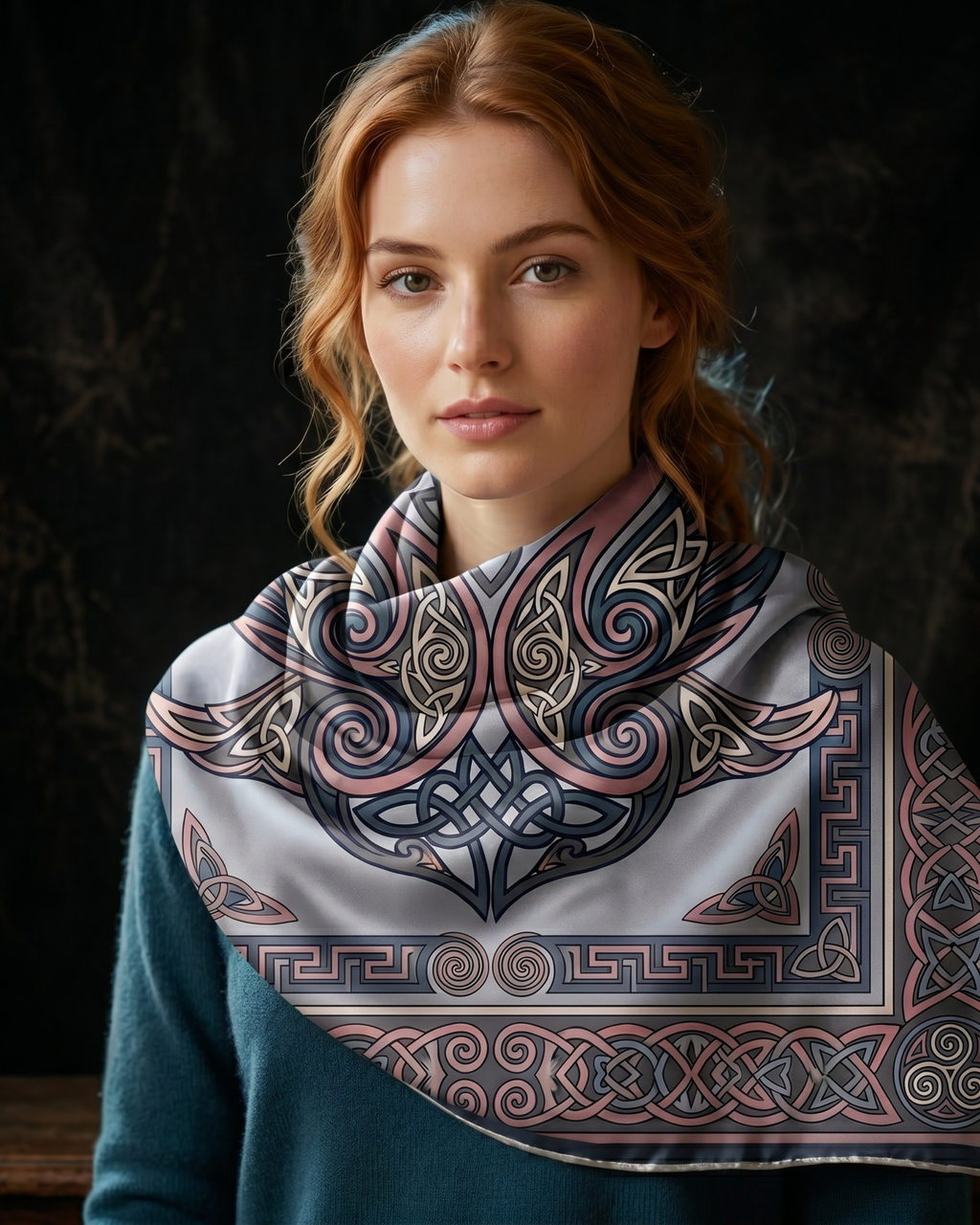 The 'Alannah' Silk Scarf