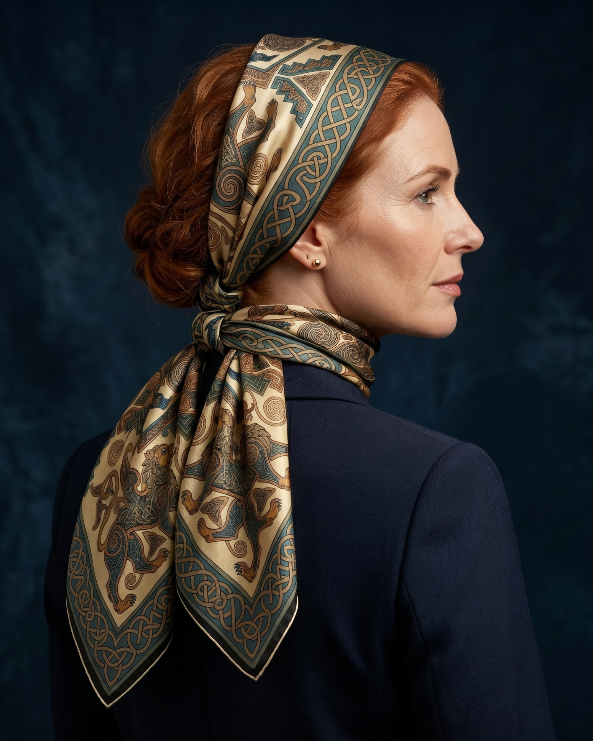 The 'Nessa' Silk Scarf