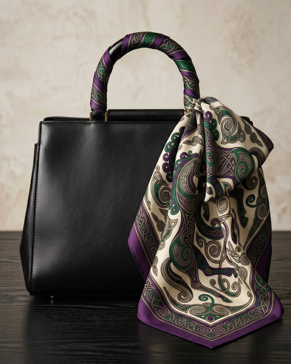 The 'Saoirse' Silk Scarf