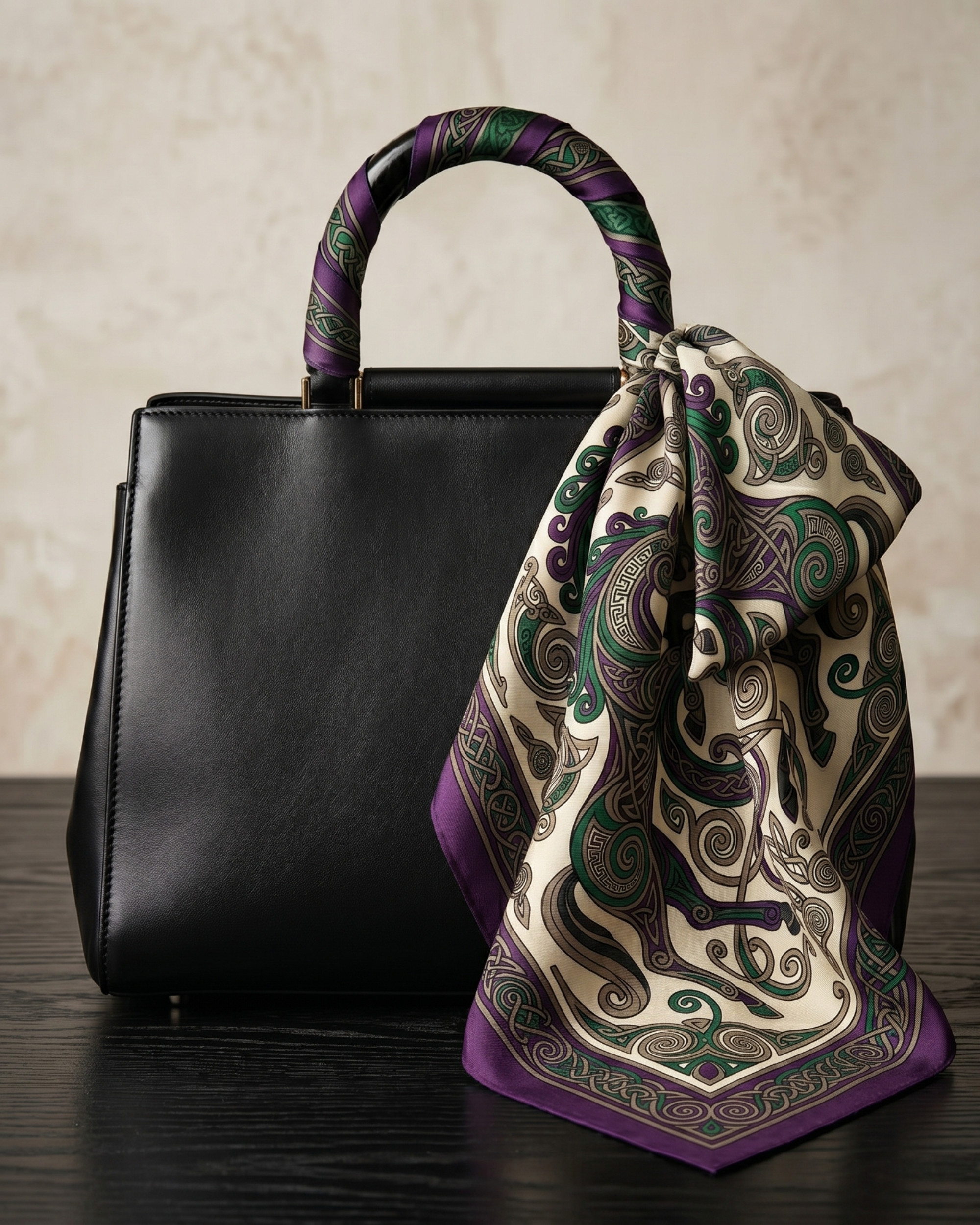 The 'Saoirse' Silk Scarf