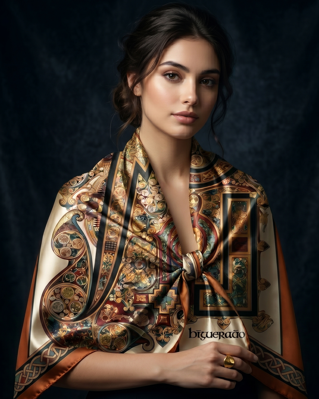 The 'Keela' Silk Scarf