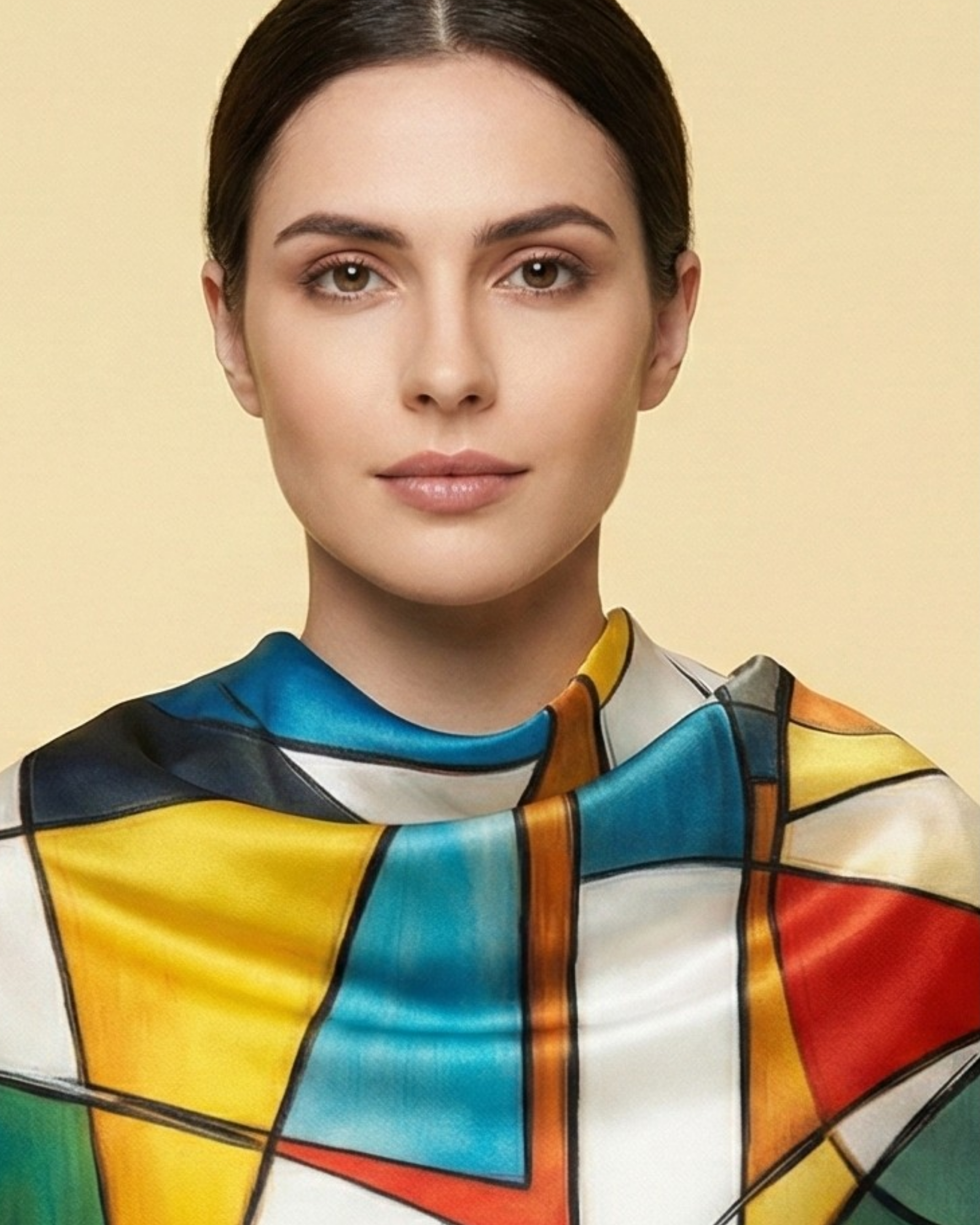 The 'Modern Vibe' Silk Square