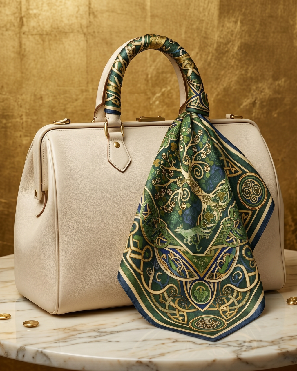 The 'Dairine' Silk Scarf
