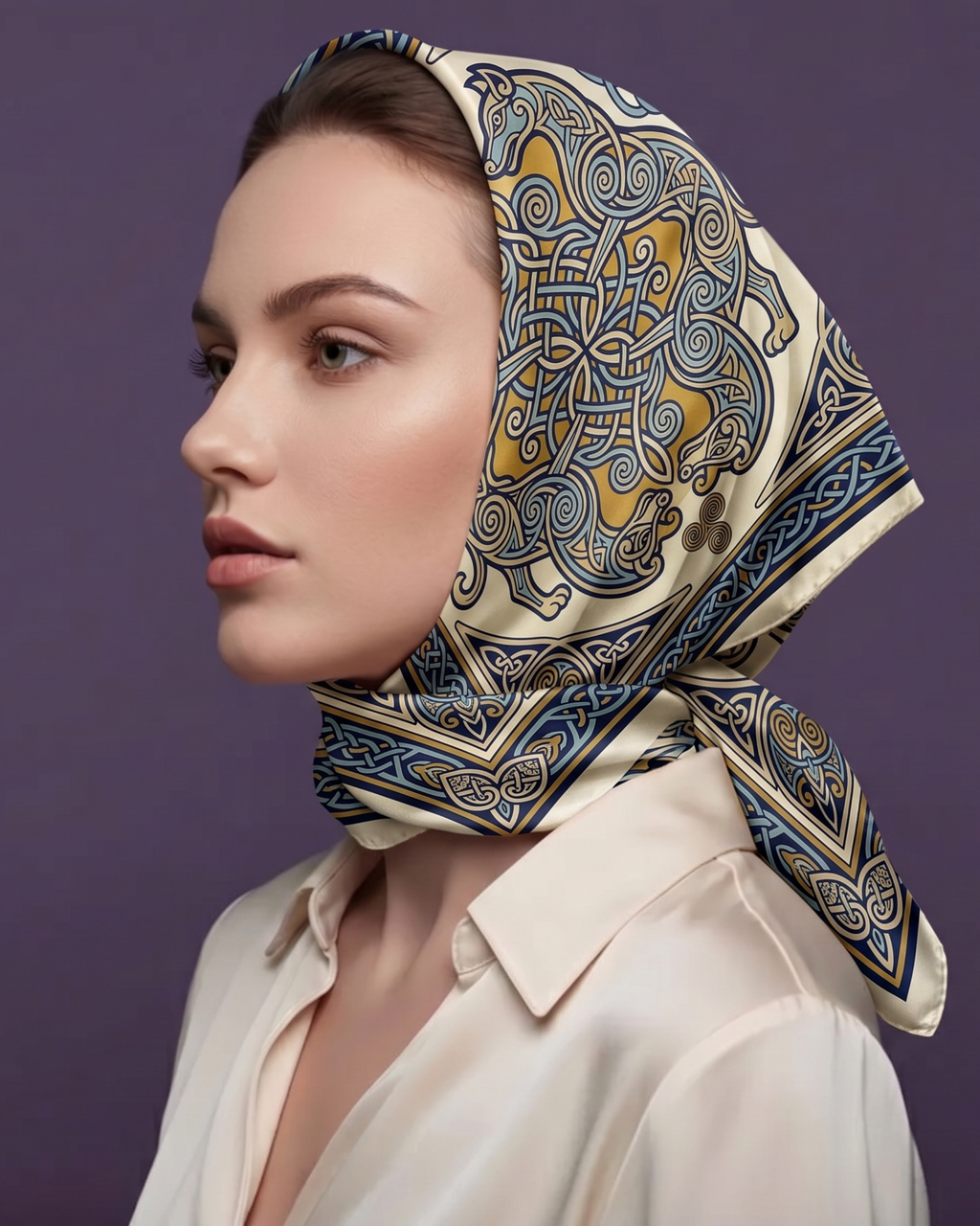 The 'Fiadh' Silk Scarf