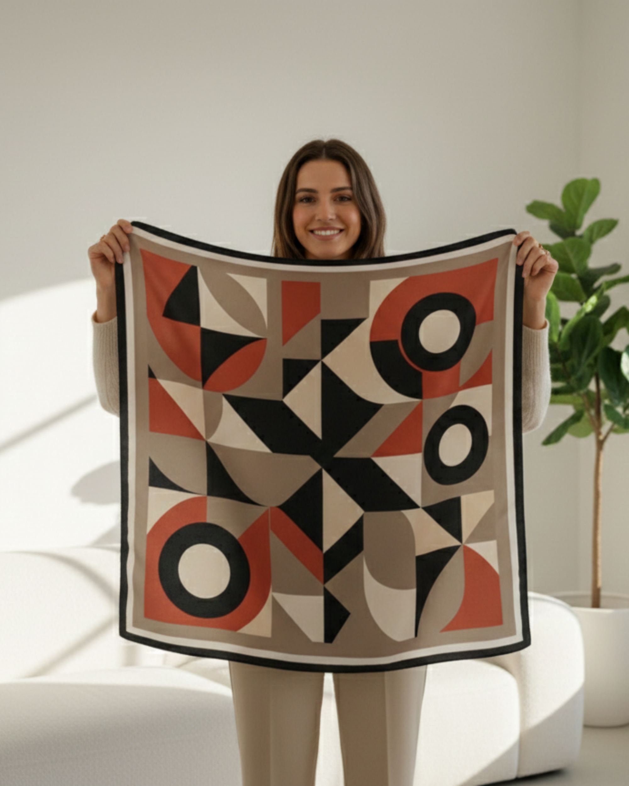 The 'Classy Classic' Silk Square