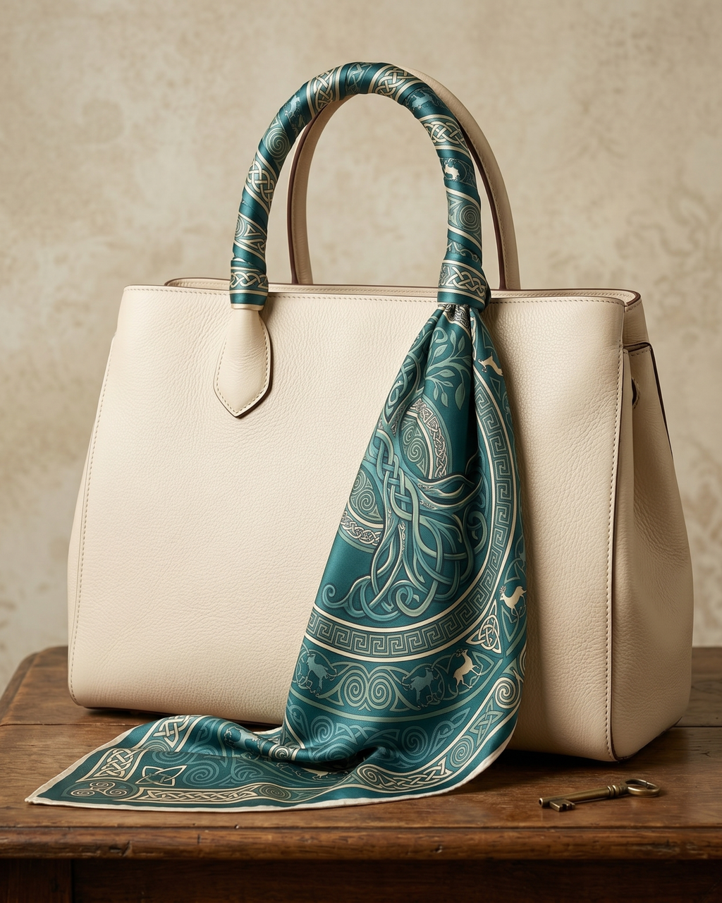 The 'Éabha' Silk Scarf