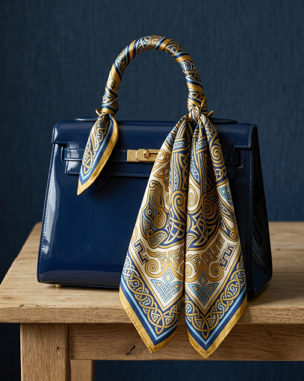 The 'Aoife' Silk Scarf