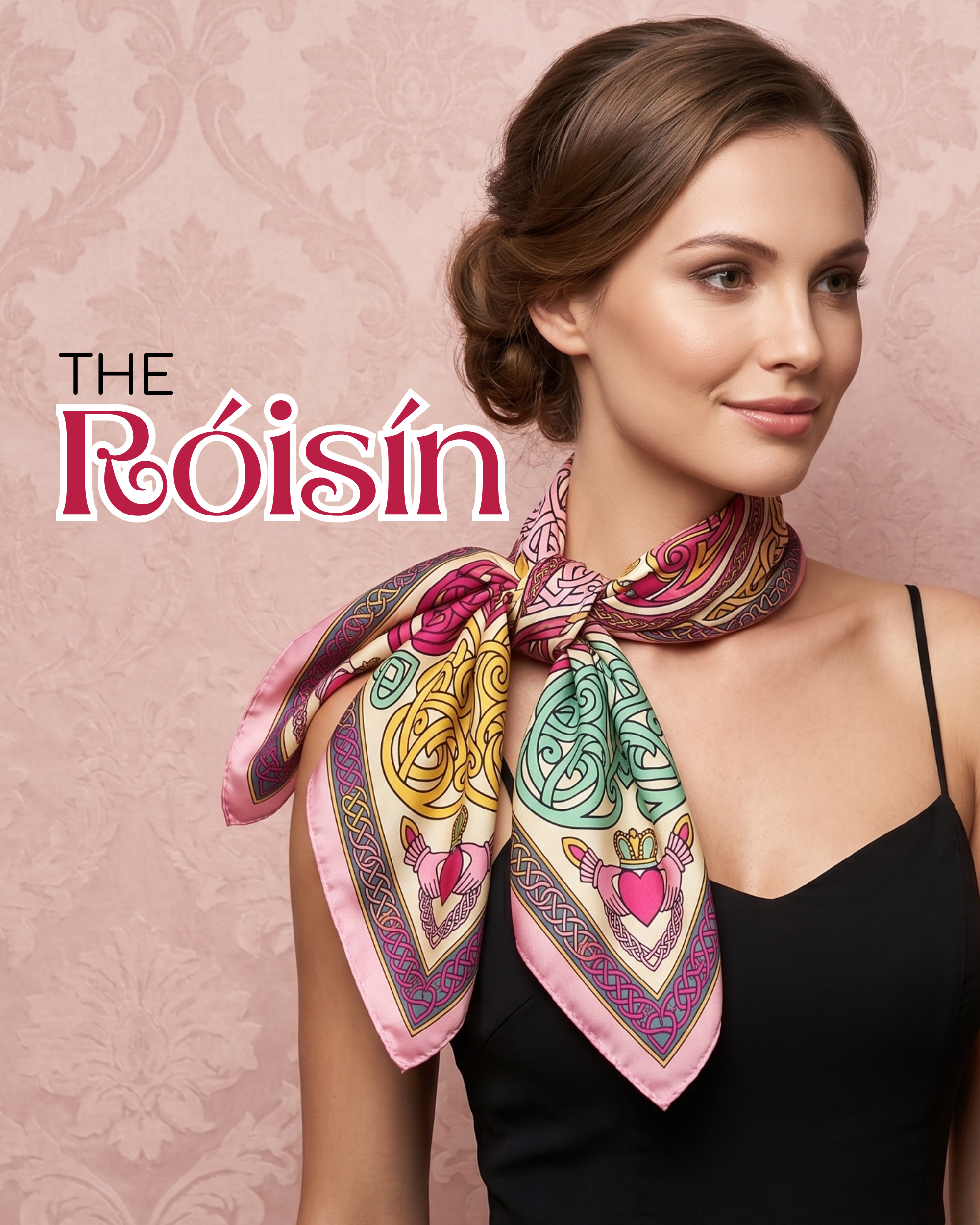 The 'Róisín' Silk Square