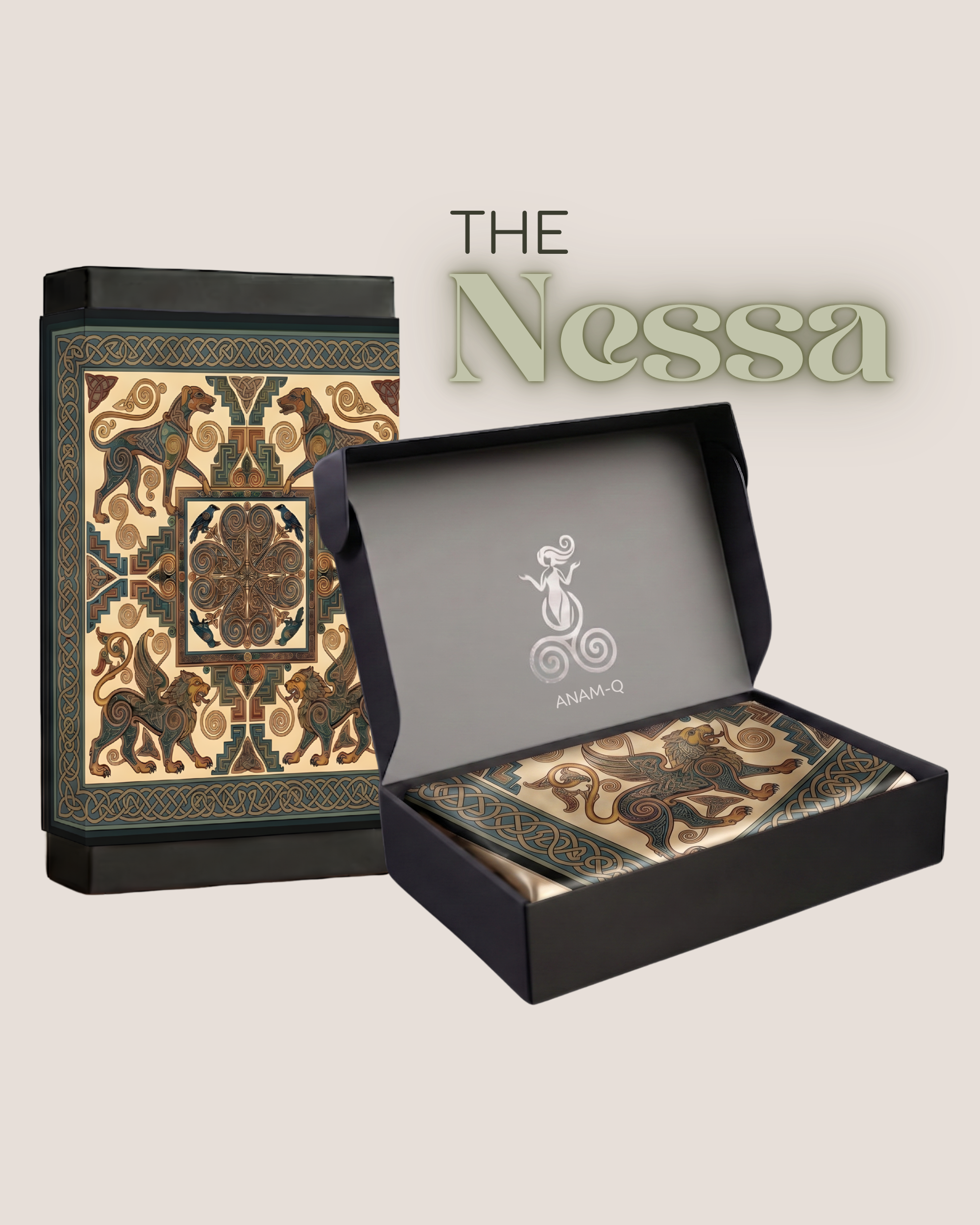 The 'Nessa' Silk Square