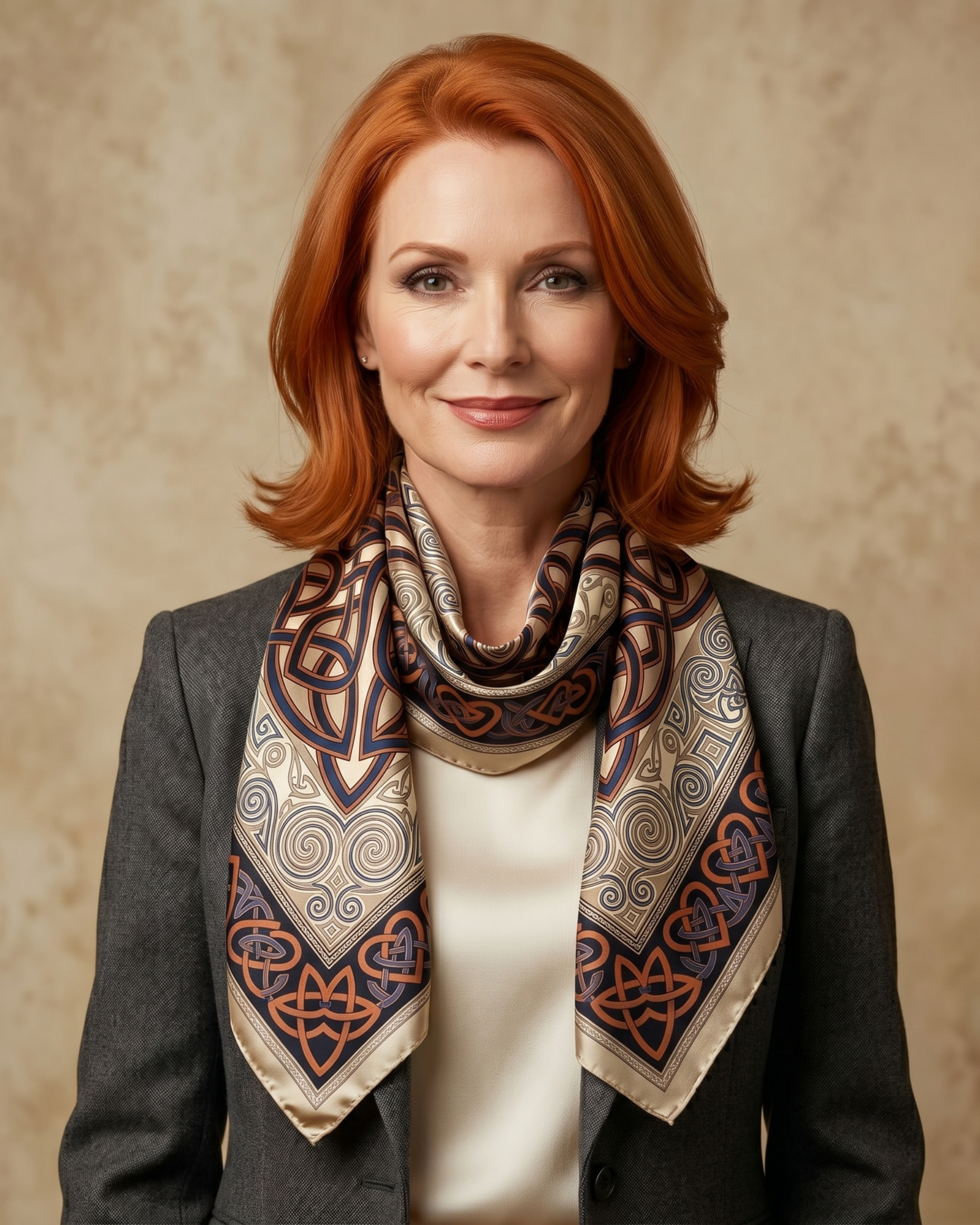 The 'Briana' Silk Scarf