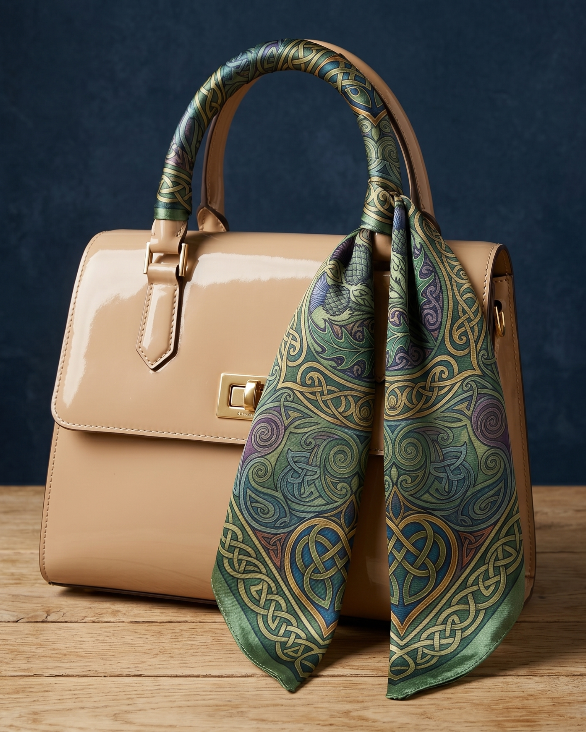 The 'Ailsa' Silk Scarf