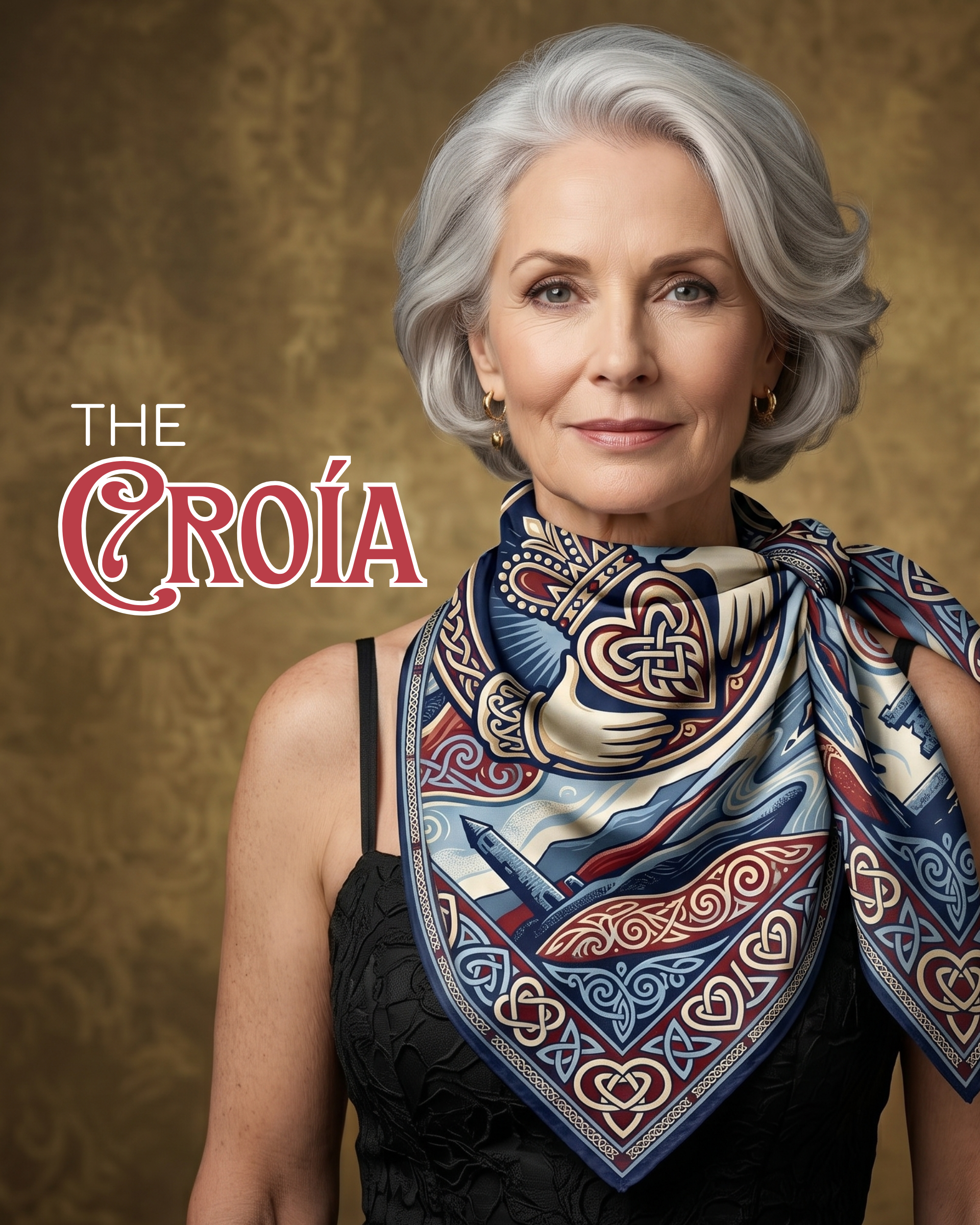 Das Seidentuch „Croía“