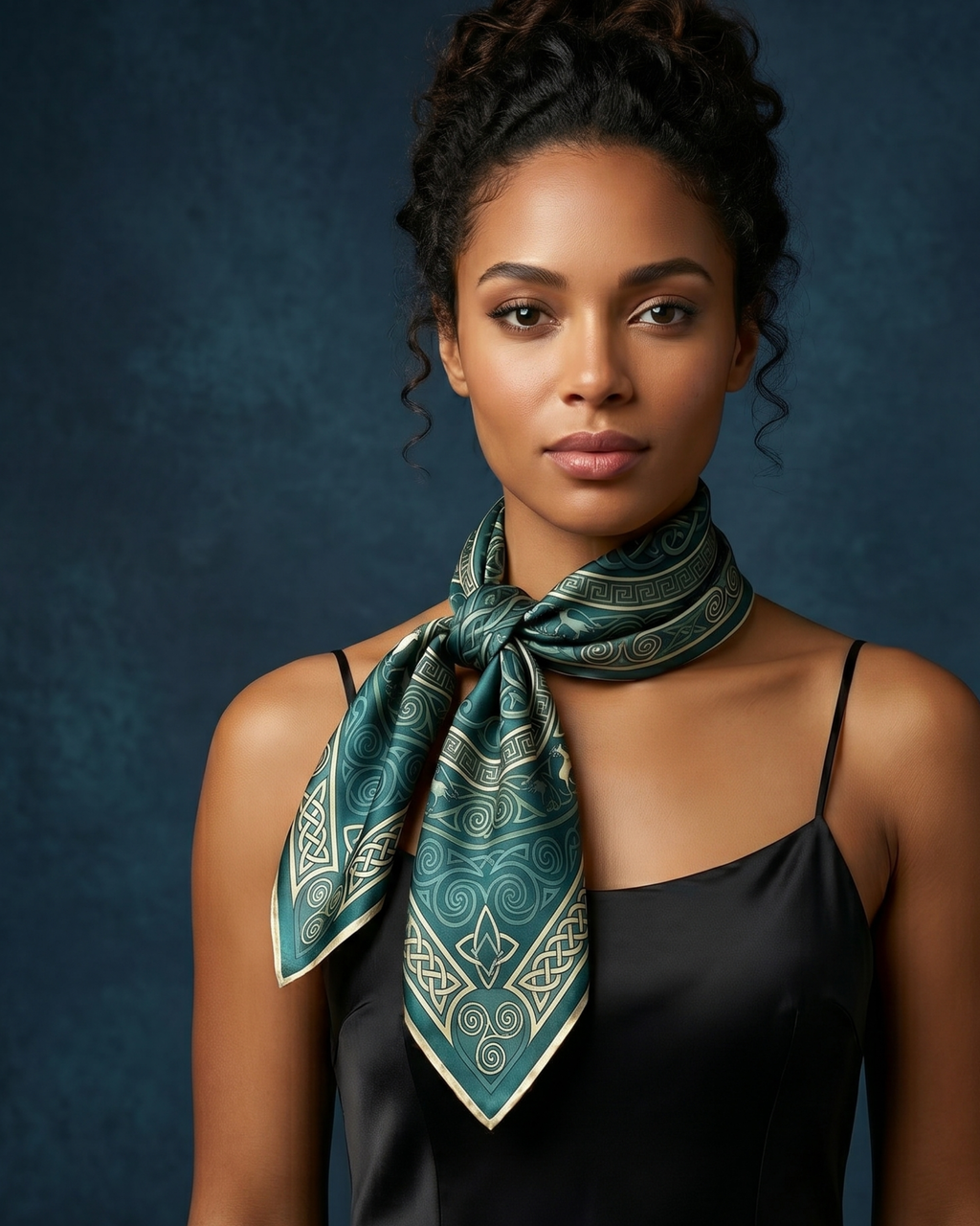 The 'Éabha' Silk Scarf