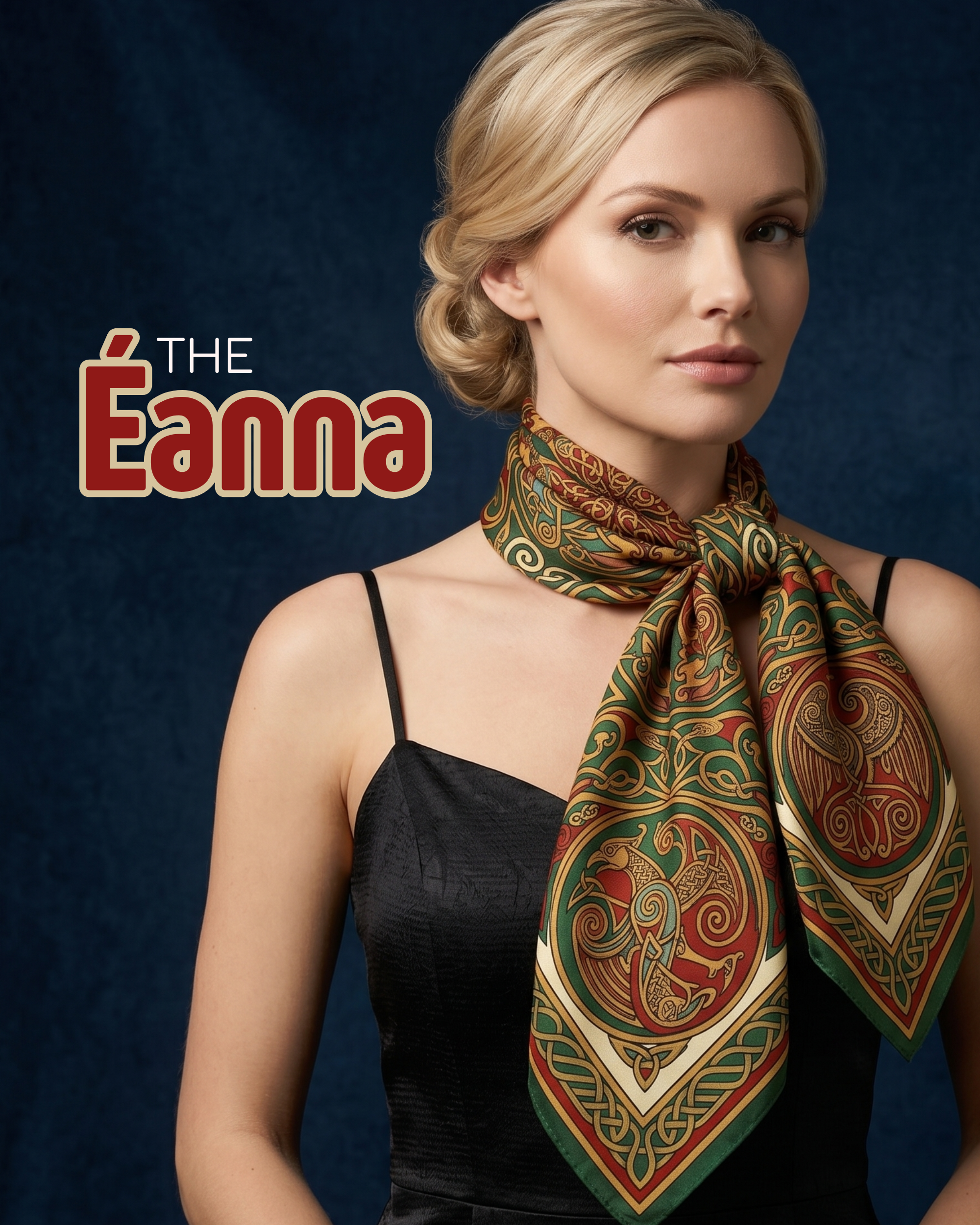 The 'Éanna' Silk Square