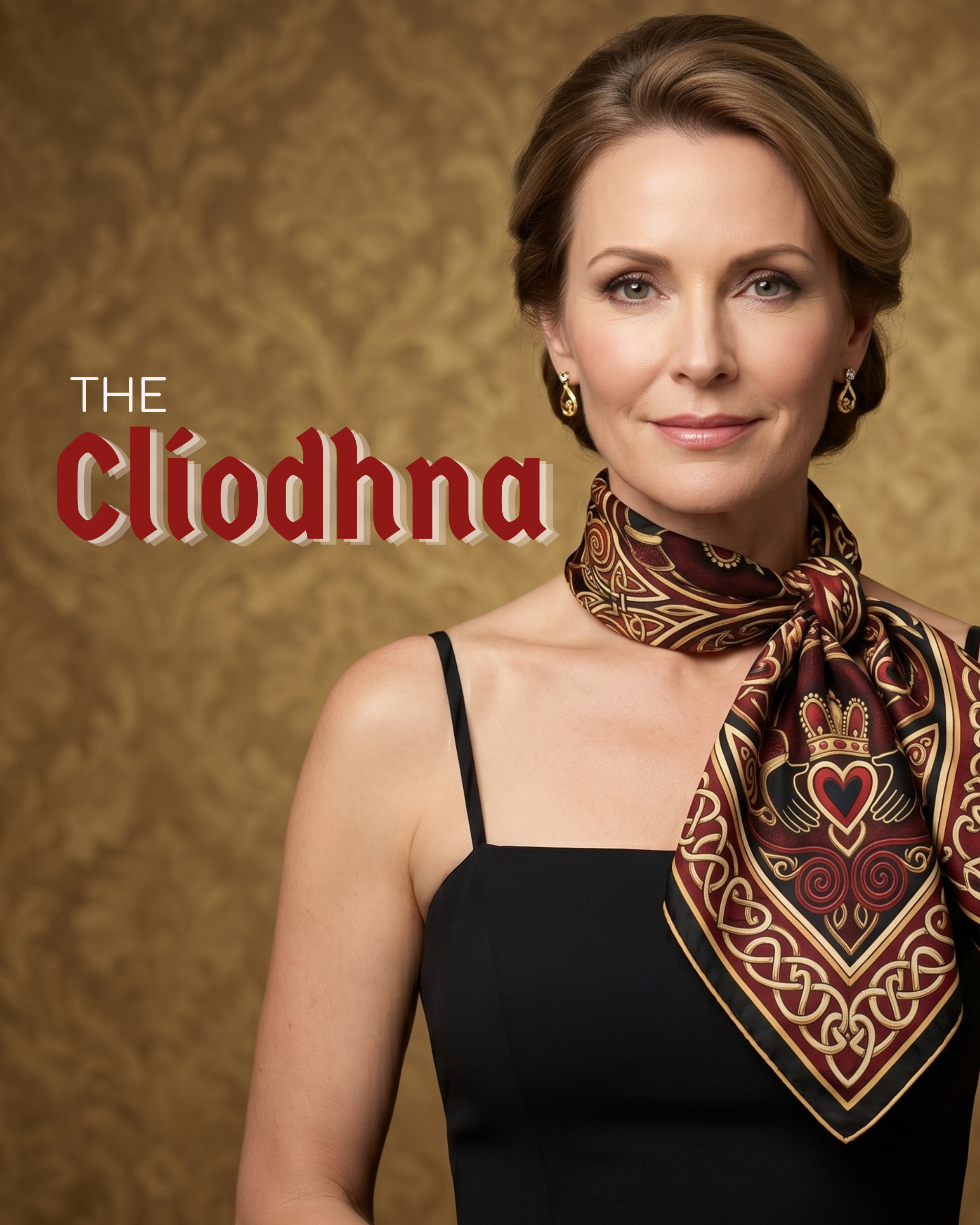 The 'Clíodhna' Silk Square