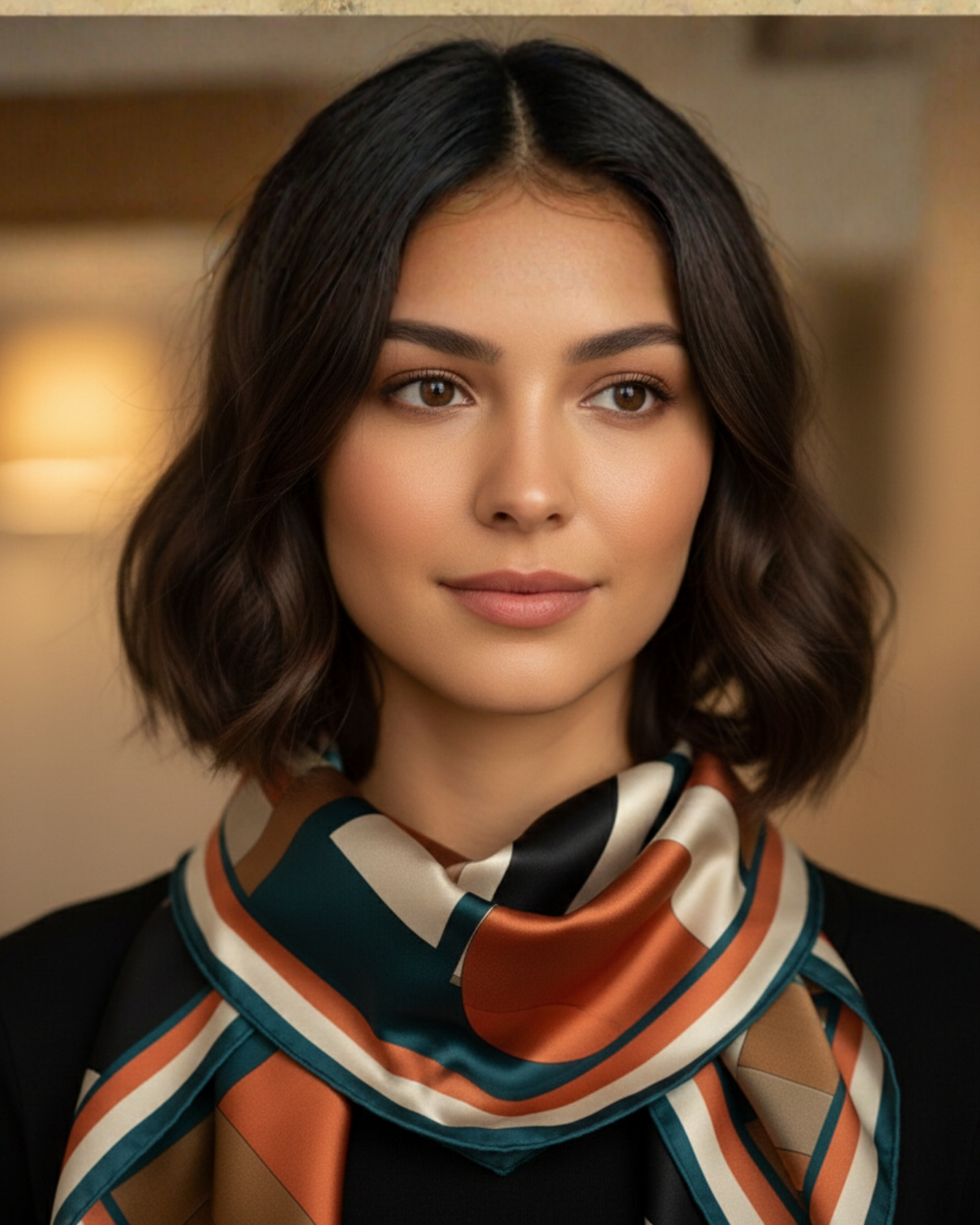 The 'Mid-Century Moxy' Silk Square