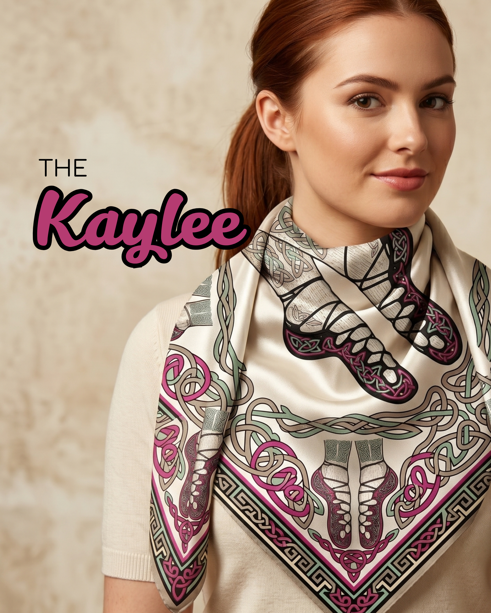 The 'Kaylee' Silk Square
