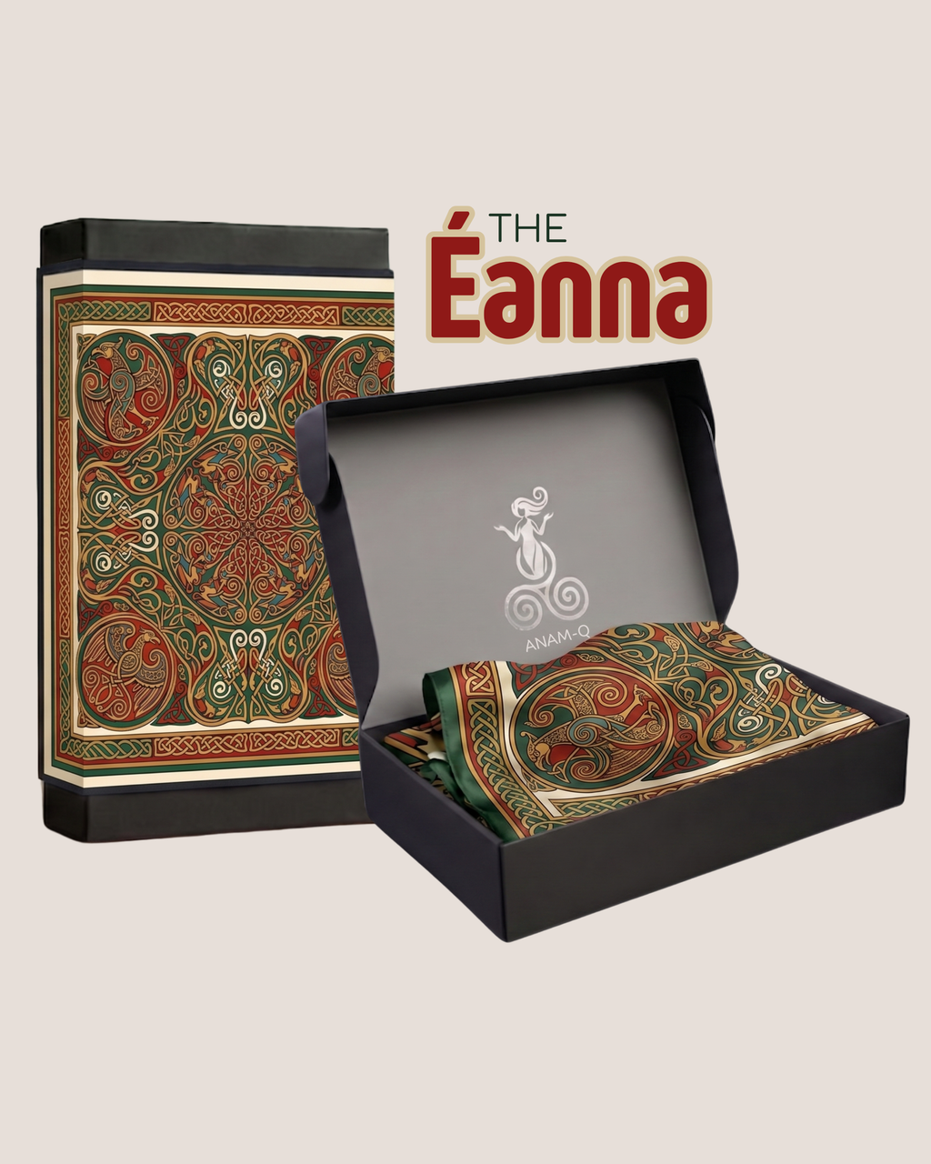 The 'Éanna' Silk Scarf