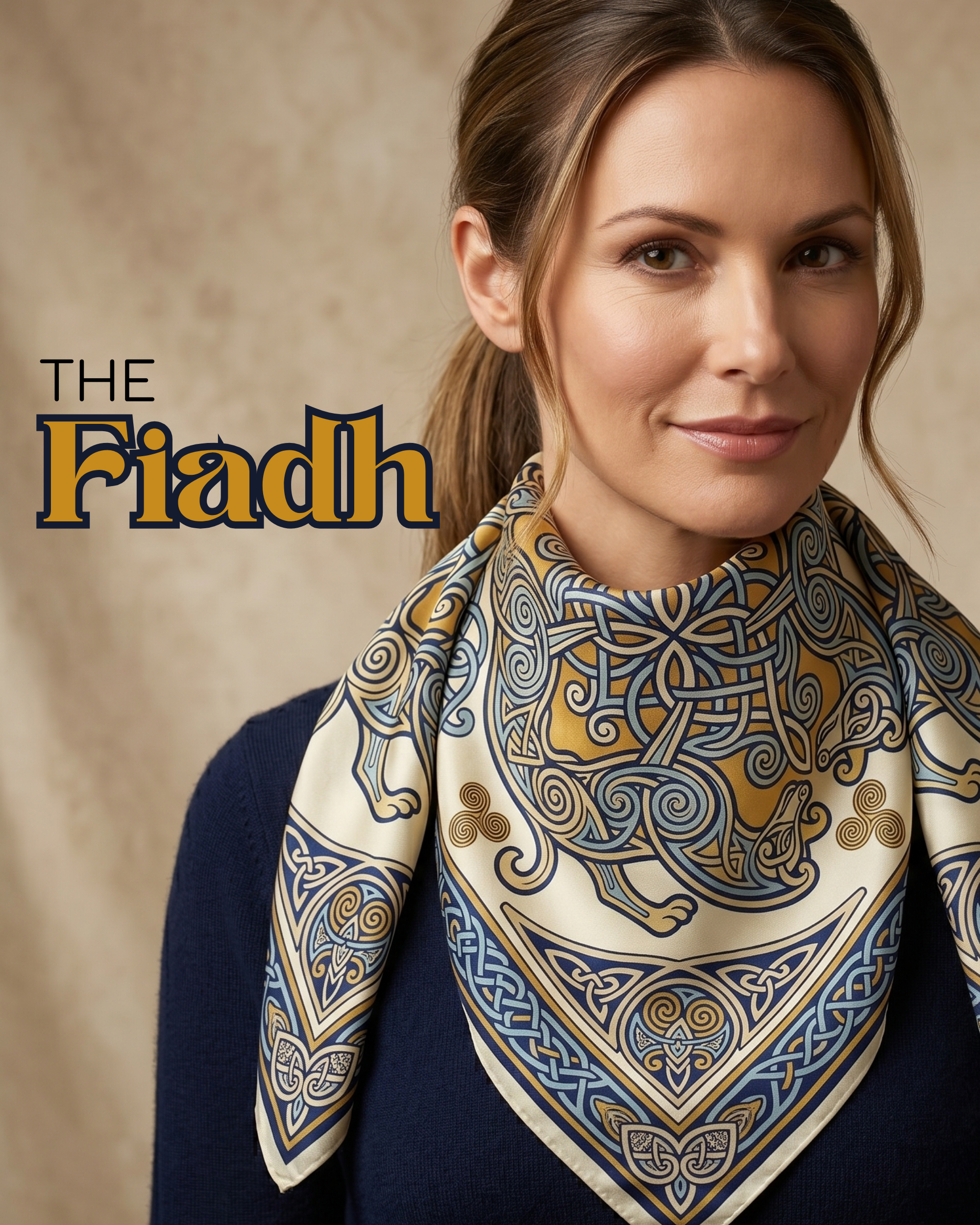The 'Fiadh' Silk Square