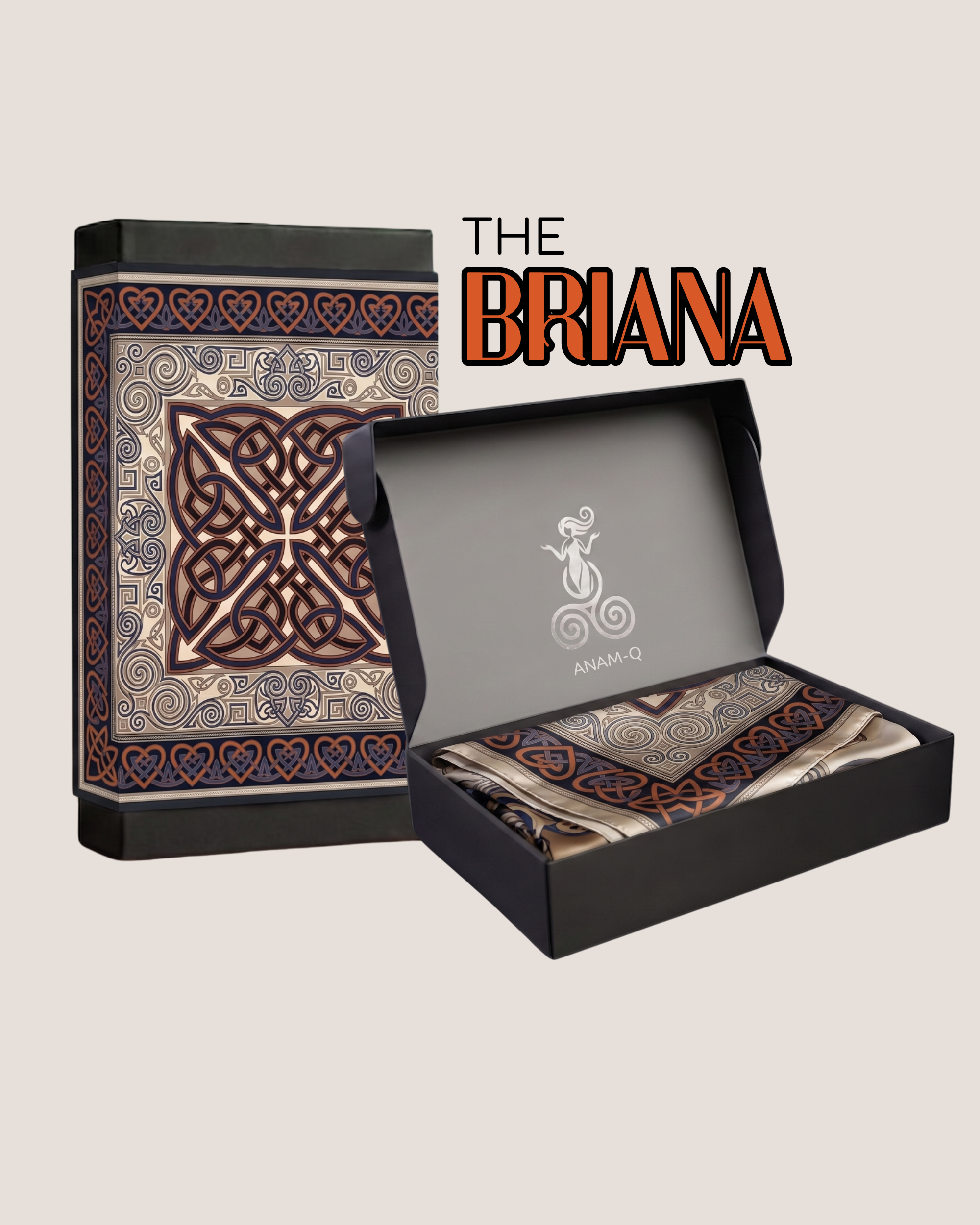 The 'Briana' Silk Square