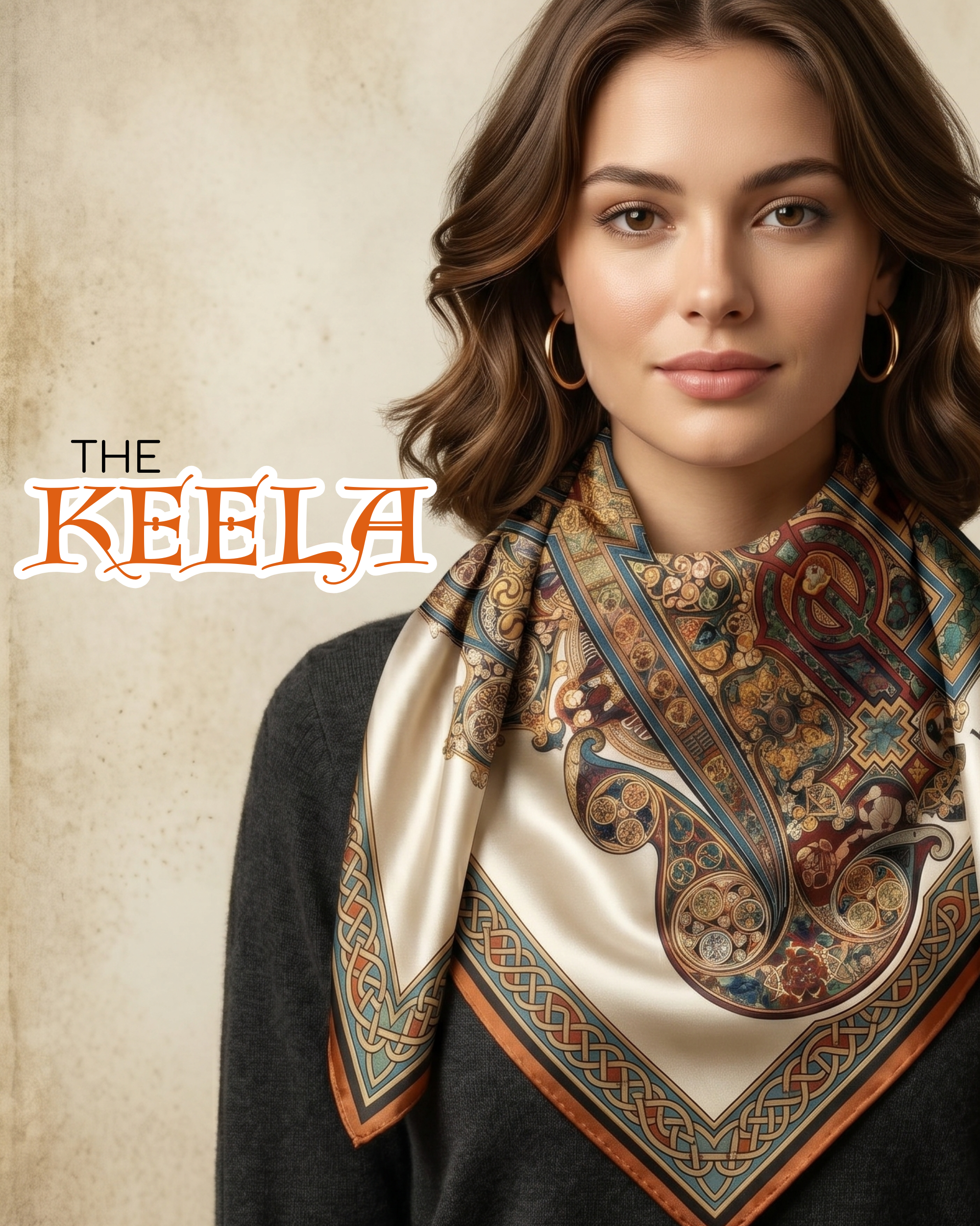 The 'Keela' Silk Square
