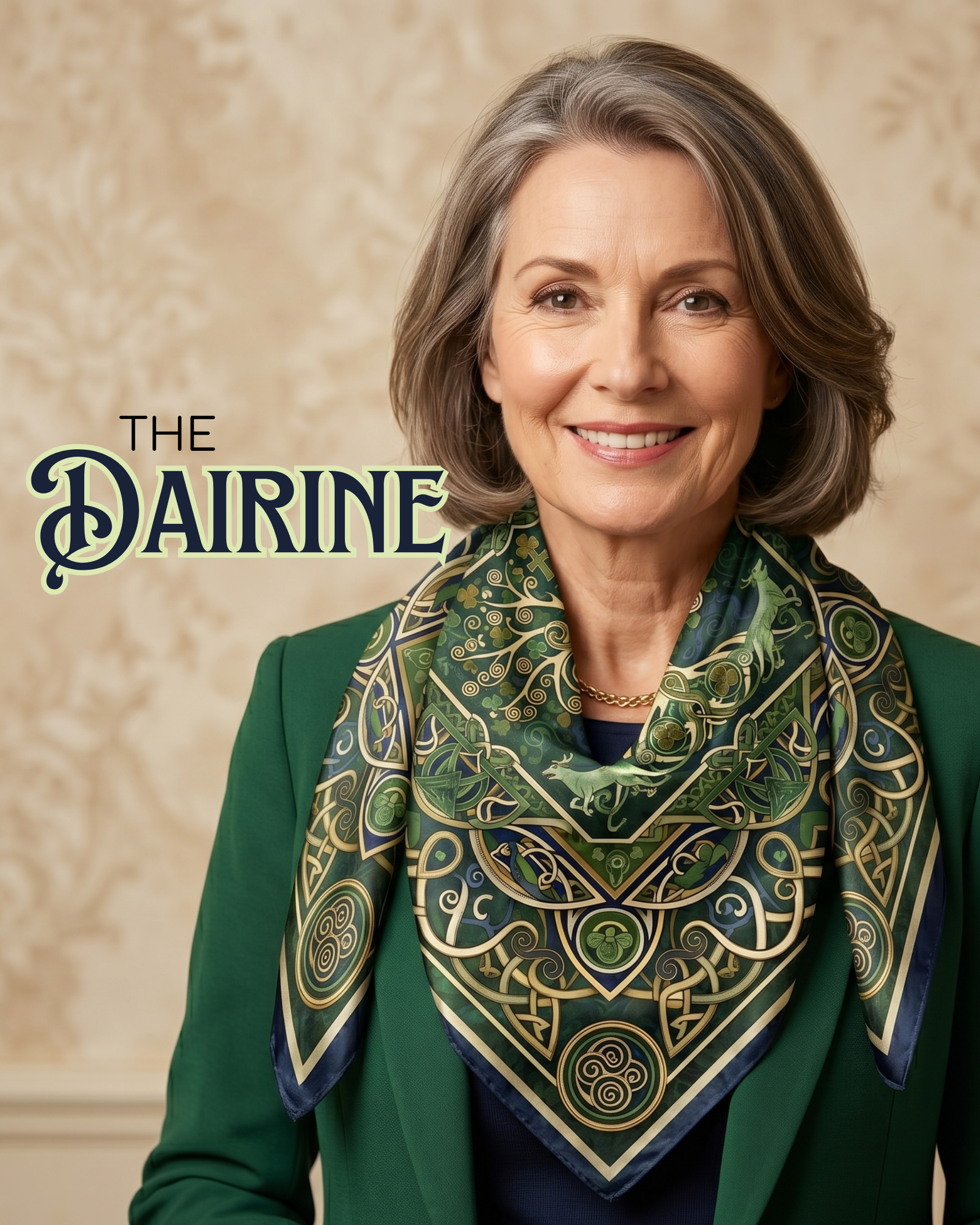 The 'Dairine' Silk Square